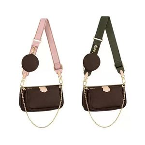 Bolsa 3A Com caixa Código de data M44823 Bolsa crossbody luxos favorita multi acessórios carteira 3 pçs bolsas carteiras femininas bolsas de grife bolsas de ombro 61276