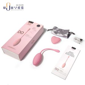 Massaggiatore per giocattoli sessuali Massaggiatore Wowyes Do Giocattoli erotici Prodotti per adulti Accessori per ragazze a distanza senza fili Vibratore vibrante per donne Uova indossabili S4YL