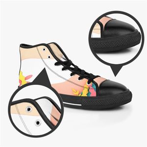 Scarpe Drees Scarpe di tela personalizzate Sneakers Uomo Donna Fashions Colorful Mid Cut Traspirante Walking Jogging Trainer3728