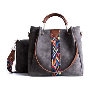 Frauen Mode Handtaschen Bunte Riemen PU Leder HBP Handtasche Sets Große Schulter Tasche Frauen Umhängetasche Messenger Taschen Sac EIN Haupt