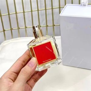 2022 Hot Perfume Nice quality 70ml Man sun Fran cis Kurka jian Women Perfume Fragrance Bac rat Rou ge 540 Floral Eau De Female Long Lasting Luxury Perfum Spray