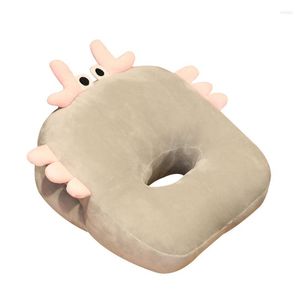 Pillow Cute Cartoon Fleece Nap Portable Office Driving Neck Supporter With Head Rest Soft Home Sleeping Health Care