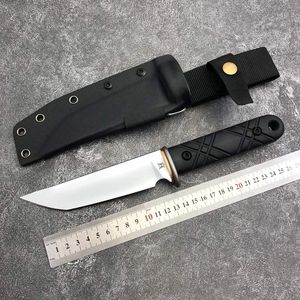 Gerades Messer im japanischen Stil, E52100-Klinge, G10-Griff mit Kydexscheide, Überleben, militärische taktische Ausrüstung, Verteidigung, Outdoor, Jagd, Camping, Taschenmesser