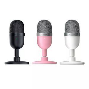 Mikrofonlar Seiren Mini Mikrofon USB Mikrofon Ultracompact Kondenser Akışı Mikrofon MIC 221115