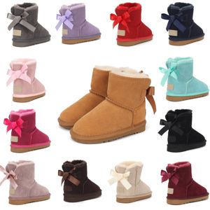 Australia Kids Shoes Classic Uggi Boots Girls Shoe Sneaker Designer Boot Baby Kid Juventude Infantil Infantil Primeiros Caminhantes 2022 Inverno menino garotas #JVJK1