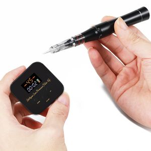 Máquinas de maquiagem permanentes vendem caneta rotativa de kit de tatuagem com cartuchos agulhas digitais para a sobrancelha para iniciantes 221109