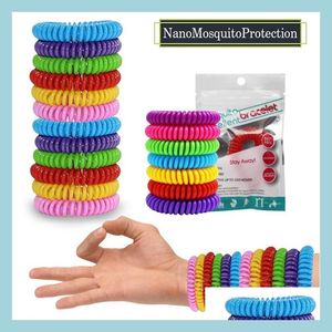 Pest Control Mosquito Repellent Bracelets Hand Wrist Band Telephone Ring Chain Adt Kids Use Antimosquito Bracelet Pest Control Bands Dh0Od