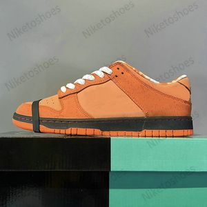 Concepts x Low Designer Sports Shoes Orange Lobster Lila Grön Chunky Skateboard Sneakers