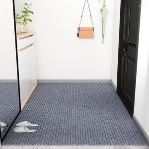 Carpets Large Long Thin Doormat For Entrance Door Self-adhesive Anti Slip Striped Kitchen Area Rugs Bedroom Carpet Floor Mat Indoor