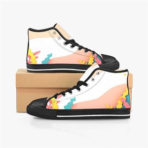 Mens Stitch Shoes Custom Sneakers Canvas Women Fashion Colorful Mid Cut Breatble Walking Jogging Trainer