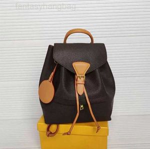 Lvs Louisity Women's Bag High Quality Backpack Women Shcool Bag Luxury Shoulder Bag Designer Travel Messenger Bags Purse M44873 9RV7