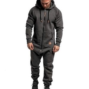 Męskie spodnie Jodimitty Flash Sale Men Onepiece odzież Pajama Playsuit Zapip z kapturem z kapturem męski Kamuflage nadruk kombinezon uliczny 221115