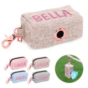 Abbigliamento per cani Porta della borsa per la cacca personalizzata Porta di rifiuti portatili per animali domestici Pick Up Servizio per distribuzione del distributore 221103