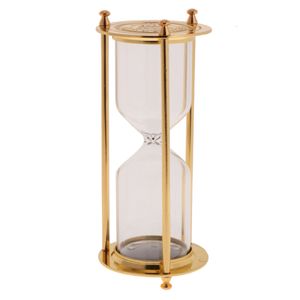 Timers de cozinha 1pc Retro Metal Frame Praça de ampulheta vazia Timer de areia para o escritório Decoração de aniversário Roda de aniversário Prêmio 221114