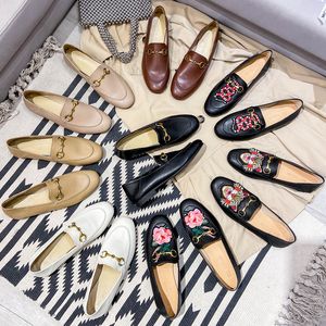 Neue Designer-Princetown-Schuhe, luxuriöse Herren- und Damen-Slipper aus echtem Leder, Samt-Slipper mit Horsenbit-Männern und Damen, zum Hineinschlüpfen, flache Schuhe, viele Stile, Größe EUR 34–45