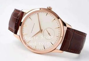 Watches For Men Everose Watch Men's Automatic Cal.896 Movement Blue Black Silver White Dial Zf Brown Alligator Skin Leather Master Zff Rose Gold Eta Wristwatches