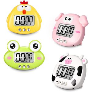 Kitchen Timers LED Digital Screen Magnetic Countdown for Cooking Cute Loud Alarm Clock 221114