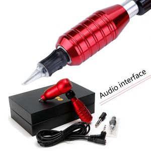 Máquinas de maquiagem permanentes interface DC ROTO ROTO ELÉTRICO TATOO PENE MACHINE MOTOR GONS AUDIO S BODIOL DE ELEMAÇÃO DE GONTA DE ESTUDIO 221109