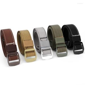 Belts Fashion Brand Matagorda Man Belt Stitching Style Simple Canvas Waistband Waist Luxury Gift Graduation Present Mr Accessory