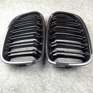 Par Grille Car Grille do BMW 1 seria F20 F21 2012-2014 ABS Dual Line Gloss M Color Black Front Drumiper Stylizacja