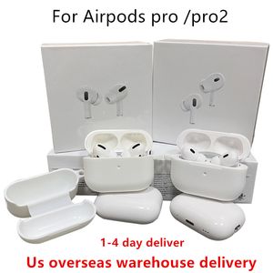 For Airpods pro 2 airpod 3 Headphone Accessories Solid Silicone Protective Earphone Cover airpod pro 2nd generation Wireless earplugs Case