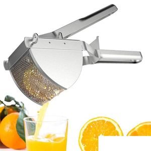Fruit Vegetable Tools Stainless Steel Hand Manual Potato Masher Ricer Fruit Vegetable For Puree Juicer Maker Press Kitchen Accesso Dhcus