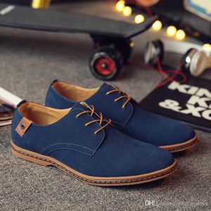 Elegante Schuhe Männer Oxfords Kleid Schuhe Aus Echtem Leder Kuh Wildleder Plus Größe Derby Prom Formale Hochzeit Schuhe Mann Homme herenschoenen