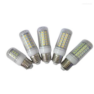 Toika 50pcs/Lot LED 전구 E27 SMD5730 옥수수 램프 AC85-265V 깜박 거리는 CORTANT CURRE DESIGN BOMBILLAS