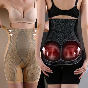 Intimo modellante da donna Flarixa Vita alta Mutandine a pancia piatta Hip Lift Pantaloncini da donna senza cuciture Pantaloni di sicurezza Dimagranti Modellamento del corpo Boxer addominali