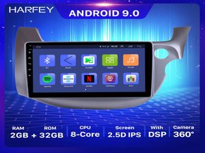 Car DVD Head Unit Tactile Screen Player pour 20072013 Honda Fit Jazz Rhd Android 101quot GPS Navigation Radio Bluetooth Music WIF1821213