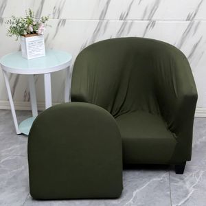 Chair Covers European-style All-inclusive Stretch Single Sofa Cover Internet Cafe El Coffee Shop