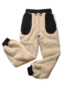 Мужские брюки зимние бегуны спортивные штаны сгущают флис теплый трасса повседневное тепловое хлопок Брюки с длинными потами плюс размер 6xl 7xl 8xl 221116