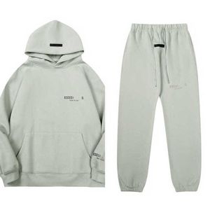 Mäns lyxiga modesweatshirts spårvarumärke Essen Letter Hoodies Sports Tops Pants Pass Boy Hooded Tröja Casual Pullover Men Women Essentialhoodies