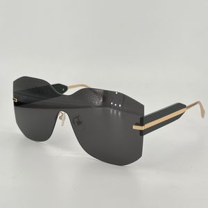 نظارة شمسية للرجال نساء الصيف 40067 مربع أزياء قطعة واحدة llarge إطار الساقين المعدنية نمط مضاد للترفيه