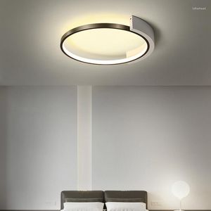 Luzes de teto Bedroom LED LED Mestre da casa atmosférica moderna sala de estar simples iluminação nórdica 2022