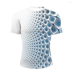 Мужские футболки Summer Sport Негабаритный T-рубашка персонализированная модная уличная одея