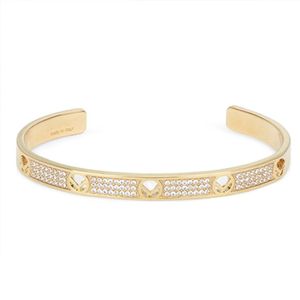 Pulseiras elegantes designer elegante pulseira para mulheres pulseira dura joias 5 opções