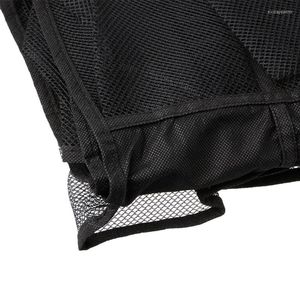 Bolsas de armazenamento HX5B 24 bolso de sapatos de bolso rack sobre a porta Organizador pendurado