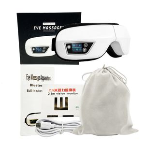 Eye Massager 6D Smart Airbag Vibration Massage Health Care Instrumen Heating Bluetooth Music Relieves Fatigue Dark Circles 221116