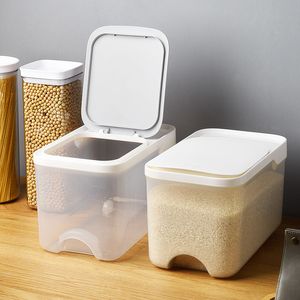Pojemniki do przechowywania żywności ryżu Dozownik Dog piesek kot mąka mąka plastikowa szczelność