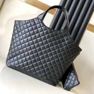 9A Mirror Designer Women Handbags Tote Bag Shopping Icare Maxi Big Capacity Handbag Leather Fashion Large Beach Bags Travel Crossbody