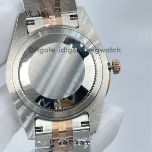 2023RC3Y Wristwatches Fashion luxury rose gold mens watch 126333 126303 Ice Out watch grey dial 41mm automatic movement 904L stainls steel sapphire glass super