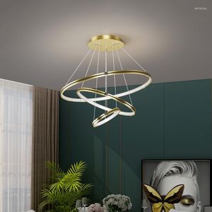 Lampadari Lampadari nordici Luci Spiral Surround LED E27 Base lampada in cristallo per soggiorno / camera da letto Illuminazione interna Retro Golden Black