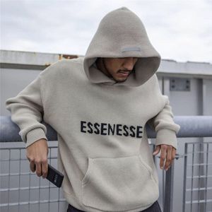 Mens designer sweater hoodie Simple pullover sweatshirt Matcha color street clothes for women streetwear hoodies Relaxed leisure Fashion Unisex sportswear