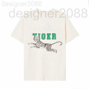 メンズTシャツデザイナー高品質の夏のメンTシャツショートスリーブプリントタイガーメンズTシャツヒップホップティーアジアサイズD8MW＃RH89