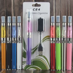 EGO CE4 VAPE PEN STARTER KIT EGO-T BATTERY CE4 ELEKTRONISK CIGARETTE BLister 650/900/1100MAH E CIG PENS OEM SHENZHEN FACTORY A