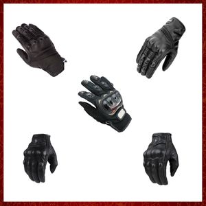 ST305 Motorrad Handschuhe Herren Motocross Radfahren Lange Warme Retro Leder Voll Finger Für Racing Frühling Klassische Touch Screen Cool