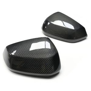 Pair Mirror Side Wing Shell Cover for S/Q2 Q2L RS/Q3 Carbon Fiber Replacement Style Rear Mirror Housing