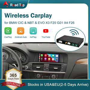 Wireless CarPlay per BMW CIC NBT Sistema X3 F25 X4 F26 2011-2020 con Android Mirror Link AirPlay funzione di gioco dell'auto
