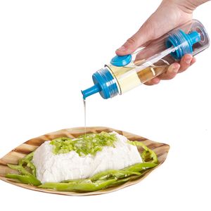 Dispensador de grau de alimento com alimentos com vegetação de utensílios de cozinha 2 em 1 em 1 em um frasco de pulverização de vinagre de vinagre de vinagre 221114